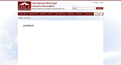 Desktop Screenshot of careers.imla.org
